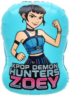 Шар (22''/56 см) Фигура, Девочки Аниме, Дизайн №3, 1 шт.